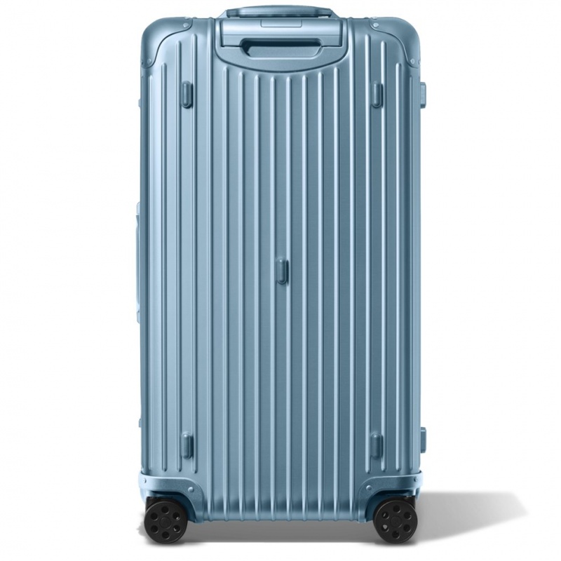 Valises Rimowa Original Trunk Plus Large Aluminum Bleu | RCA-06577447