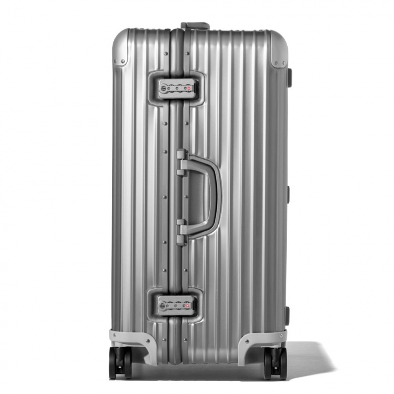 Valises Rimowa Original Trunk S Aluminum Argent | QRU-33641367